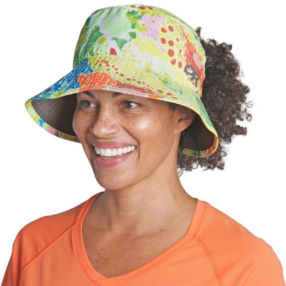 Outdoor Research Solaris Printed Sun Bucket Multicolor Nylon Women's Size Medium - Picture 10 of 10
